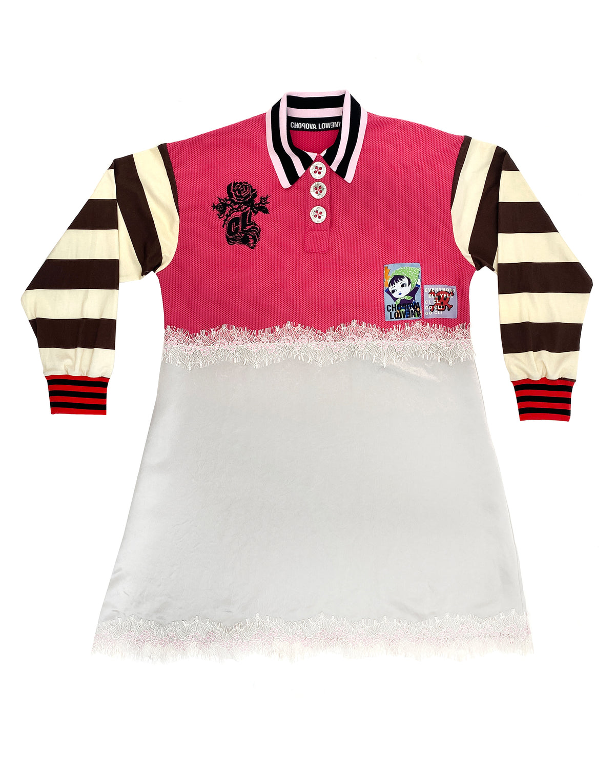 Pink Polo Dress