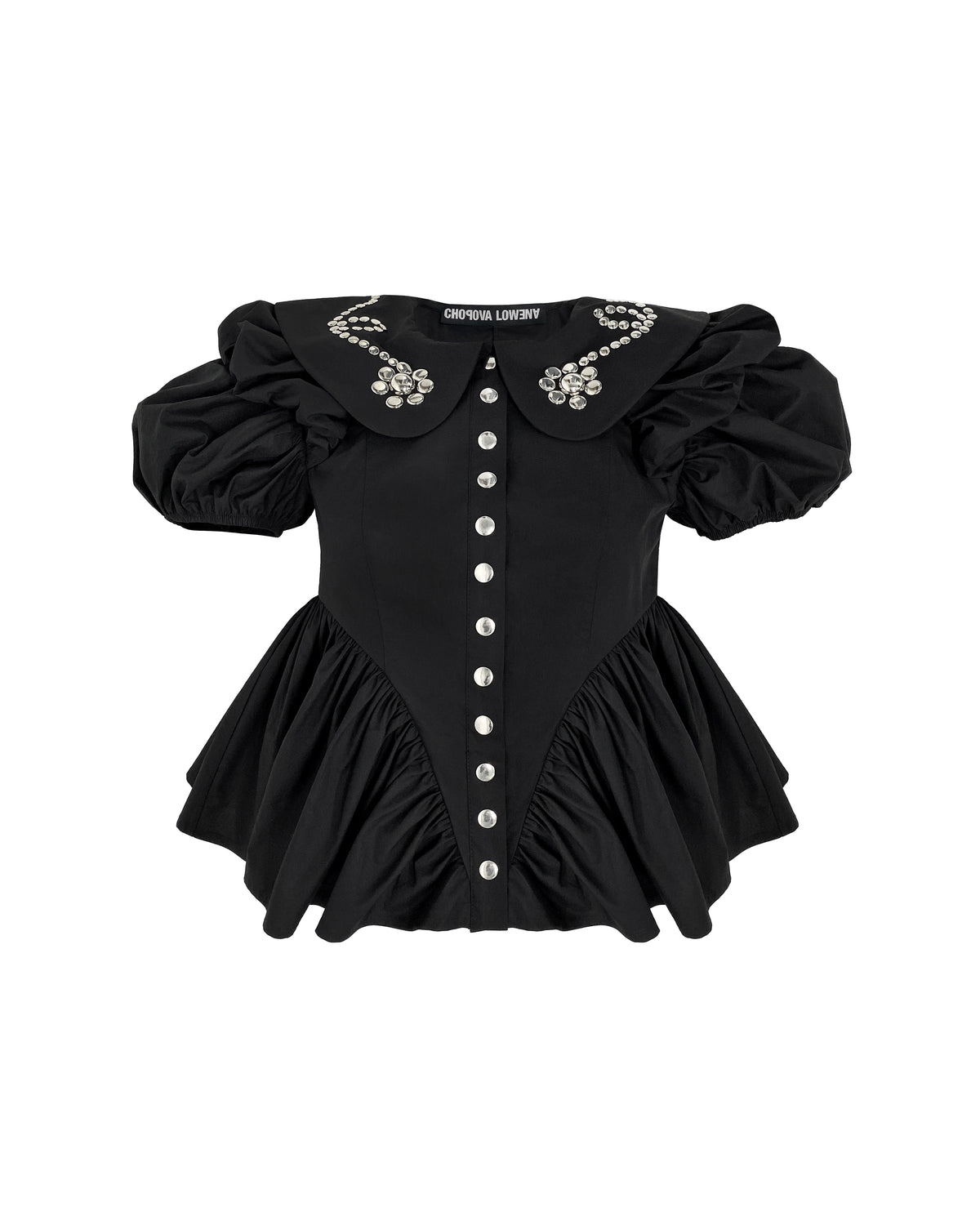 Black Lasso Blouse