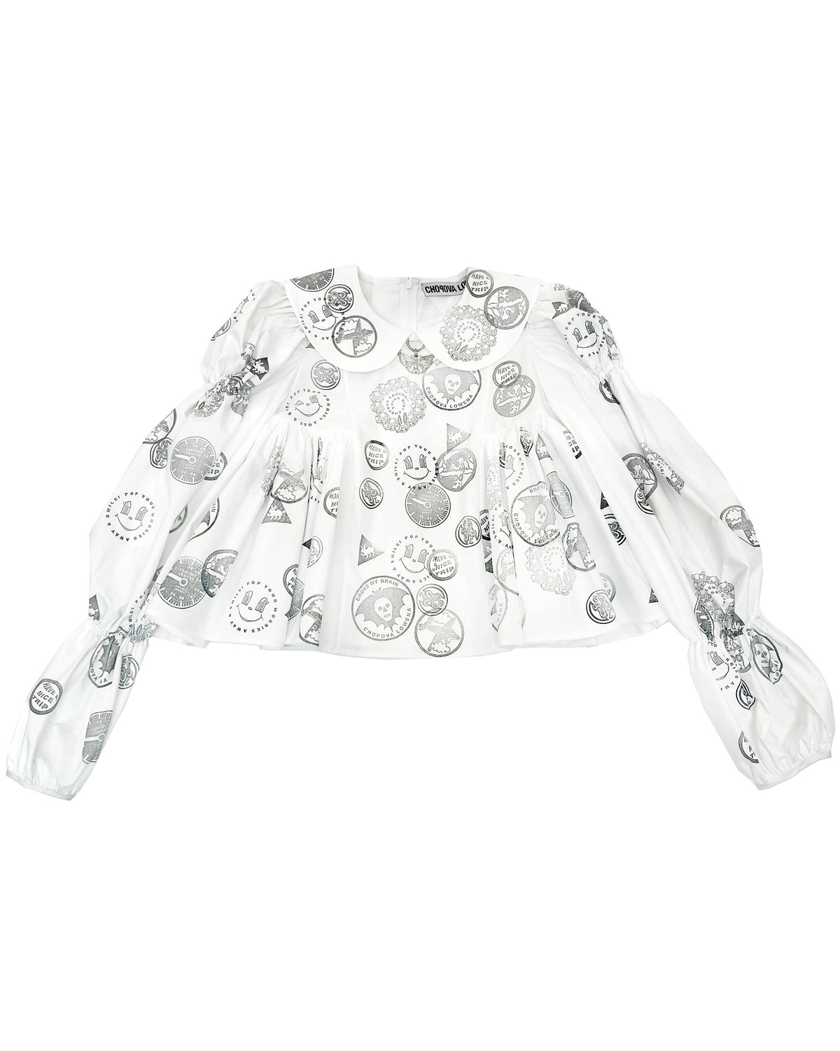 Willa Stamped Blouse