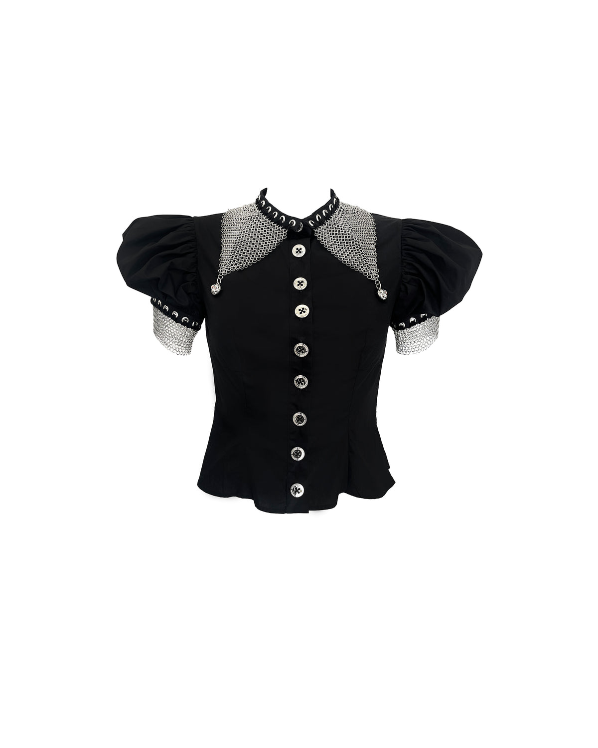 Titan Chainmail Short Sleeve Blouse