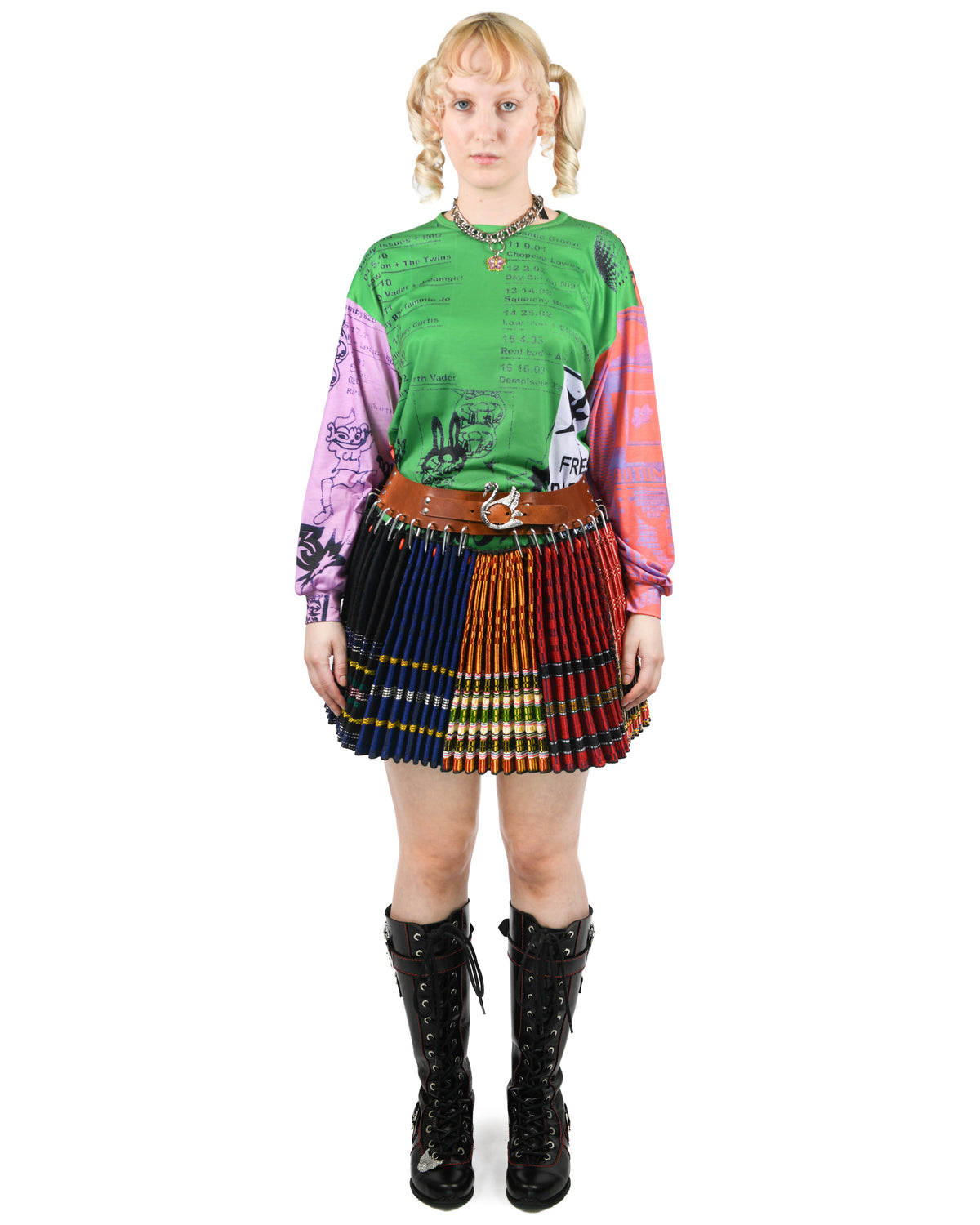 Poster Oversized Jersey Top