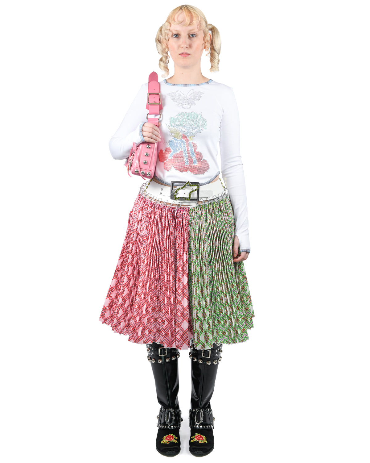 Exclusive Circuit Knee Carabiner Skirt