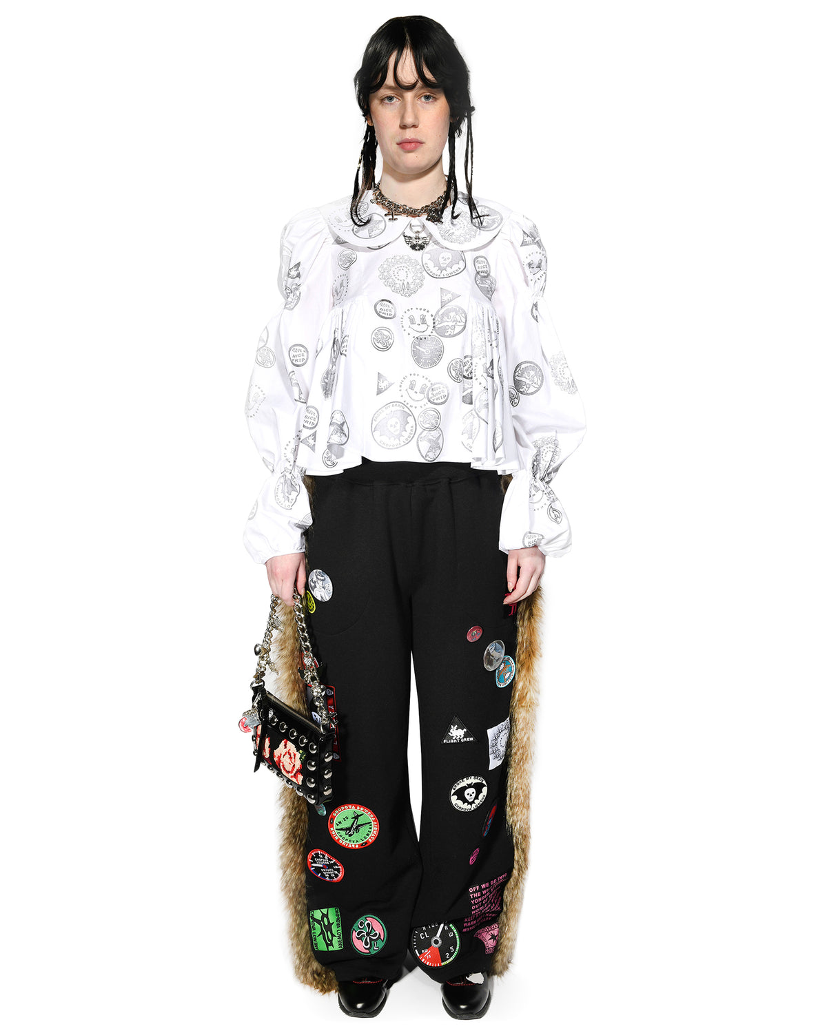 Fur Sweatpants