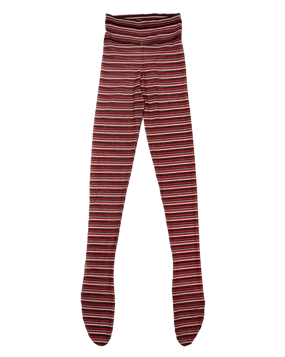 Striped Mesh Leggings