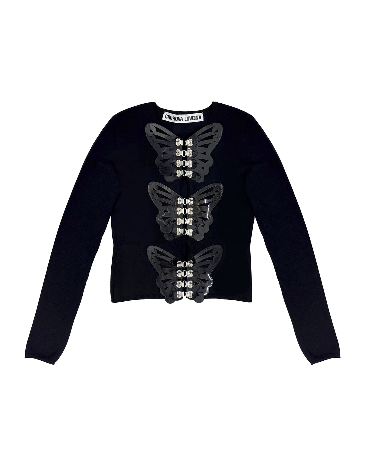 Black Butterfly Trio Cardigan