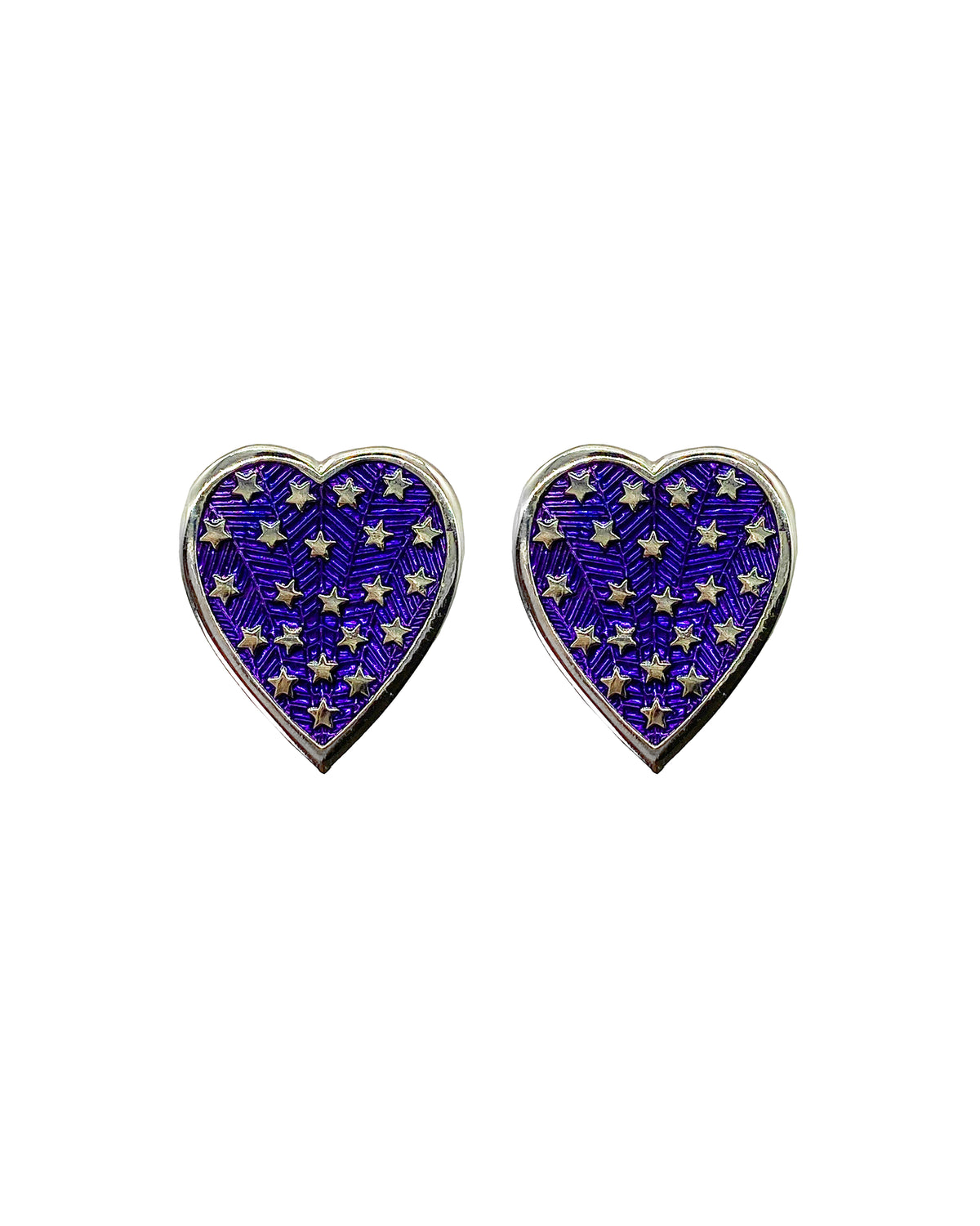 Dark Heart Earring