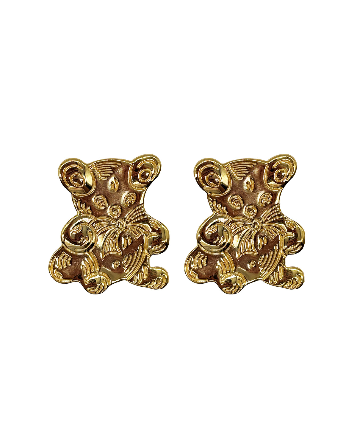 Teddy Bear Stud Earrings