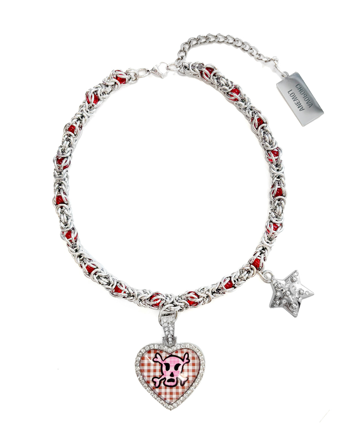 Skull and Cross Bones Necklace