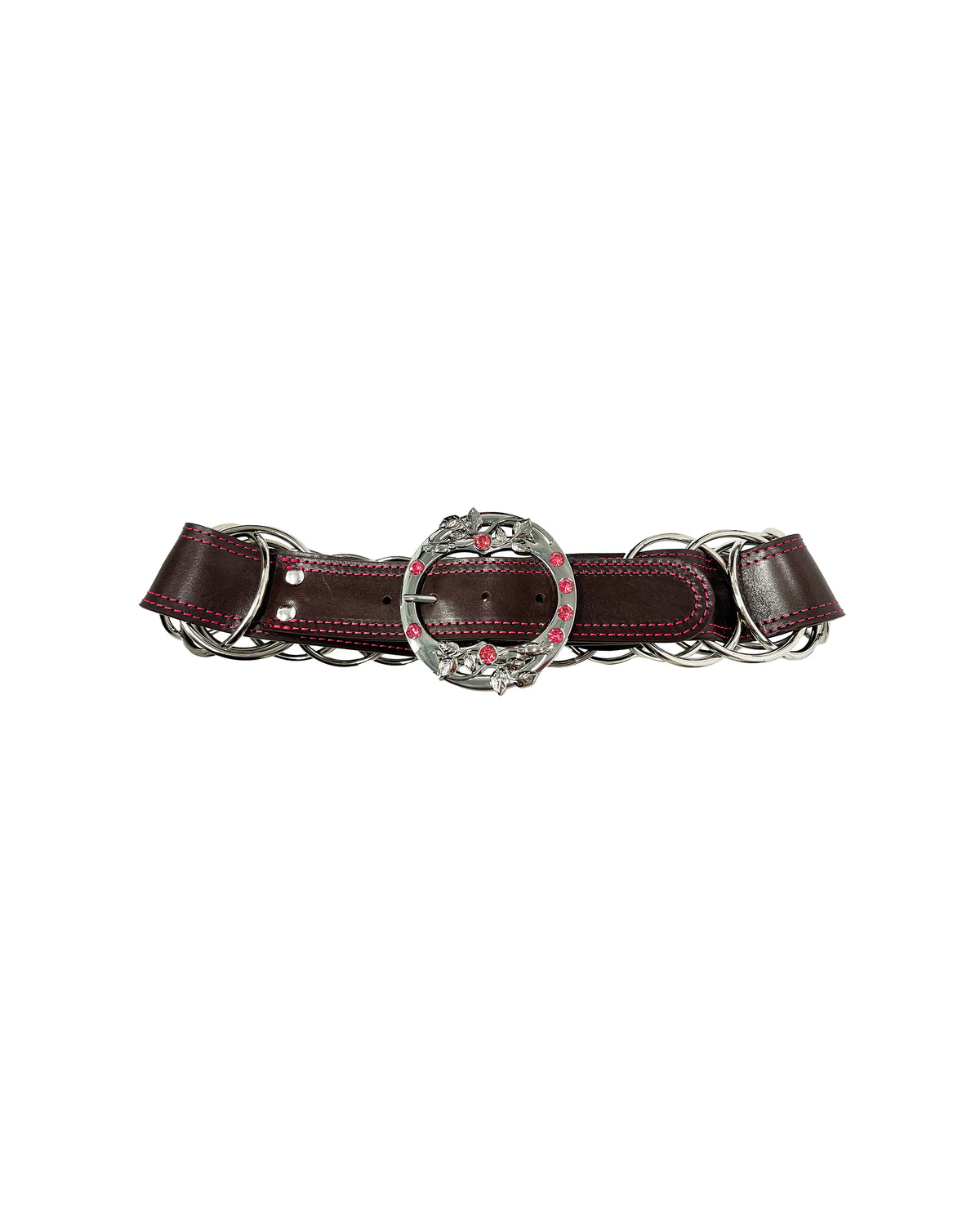 Brown Ring Trouser Belt