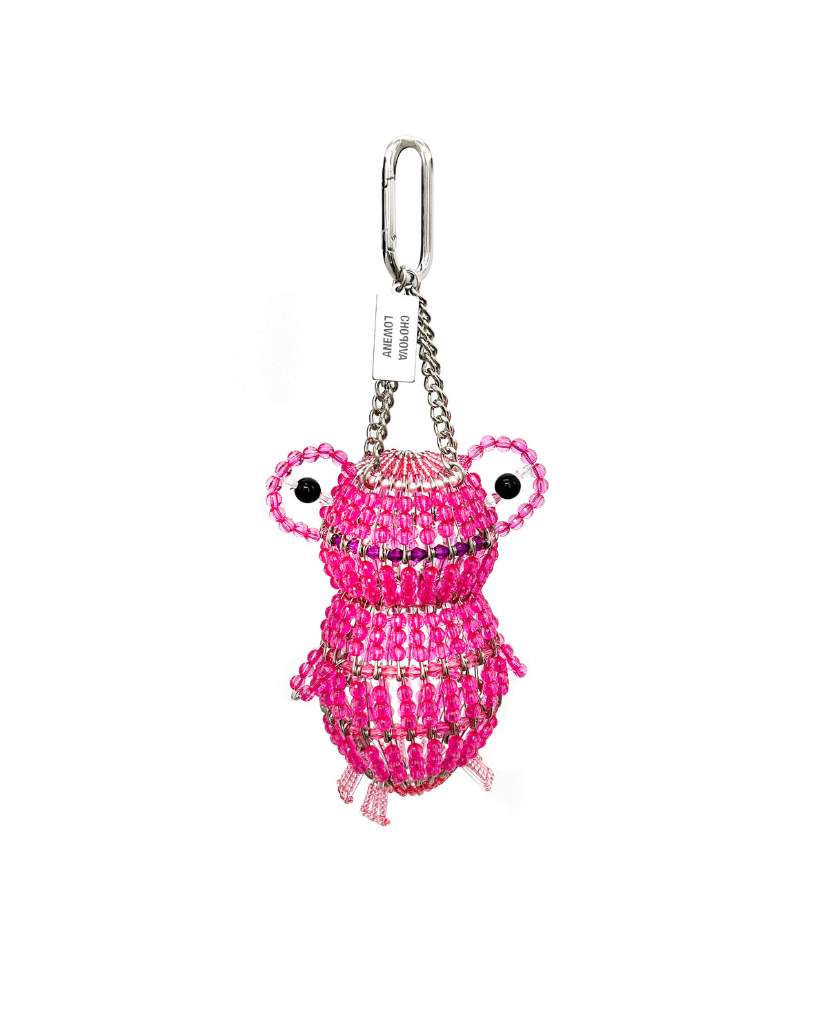 Pink Safety Pin Froggy