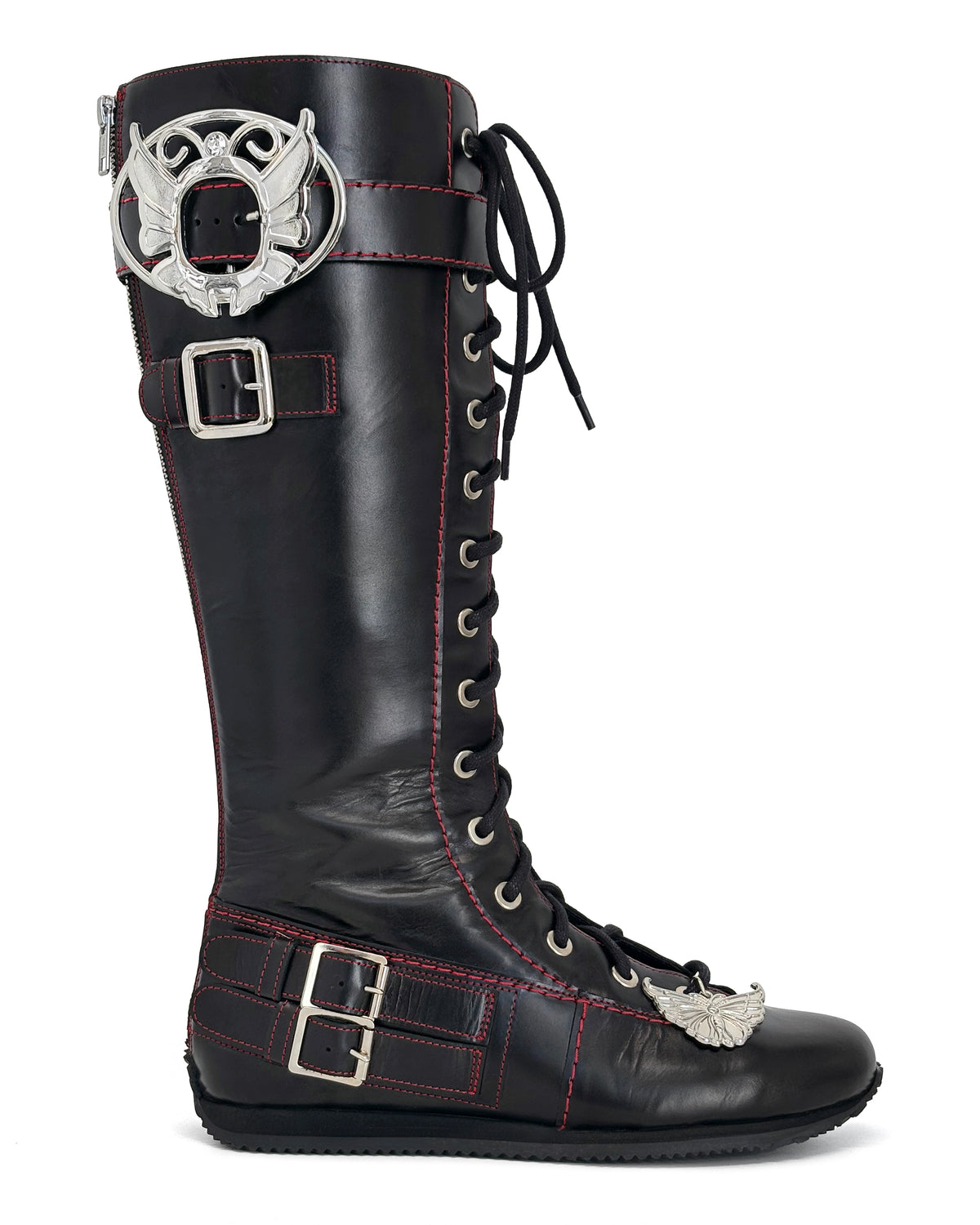 Chunky Lace Up Stefanie Boot