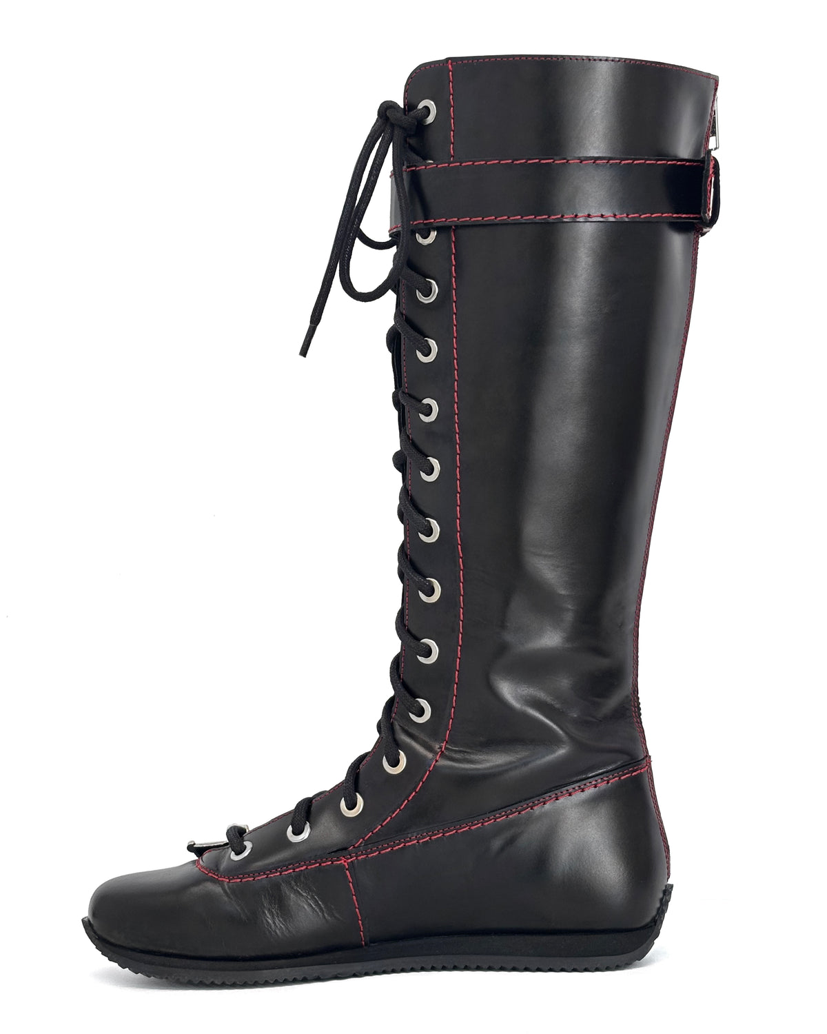 Chunky Lace Up Stefanie Boot