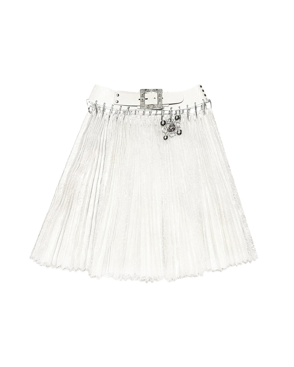 Laysin Lace Knee Carabiner Skirt