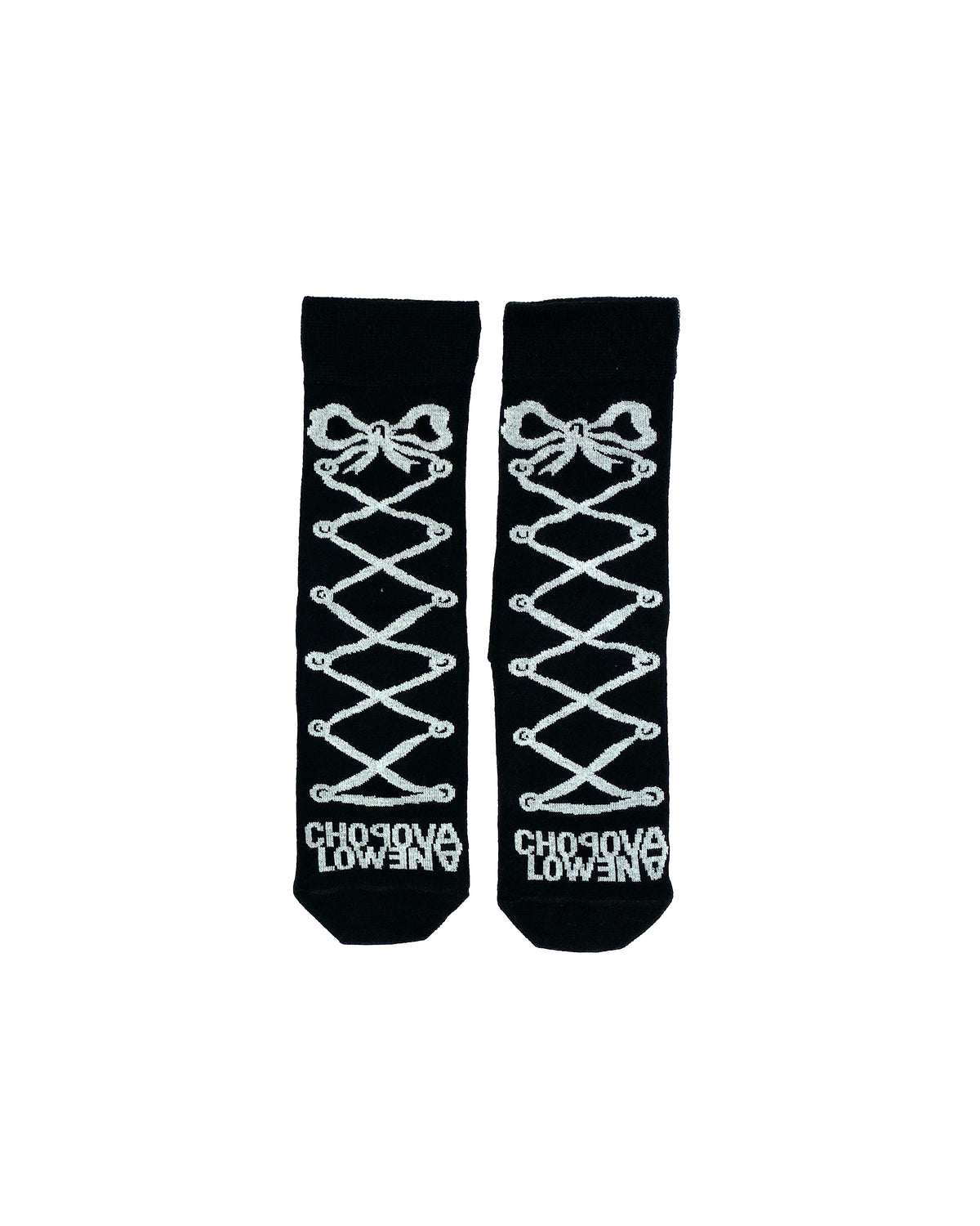Lace Up Short Socks