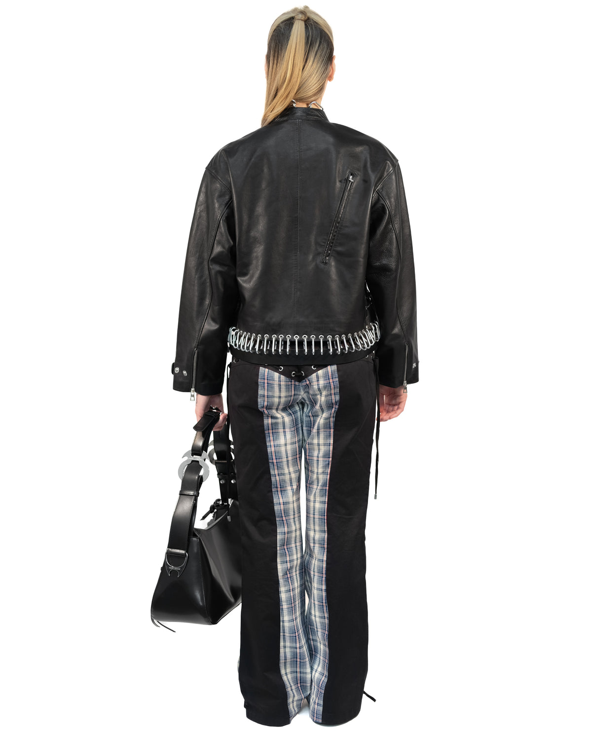 K-Point Leather Black Jacket