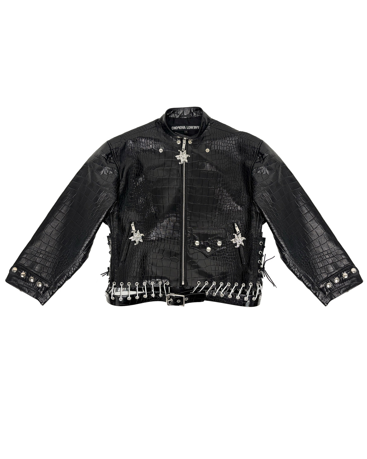 Par Black Leather Jacket