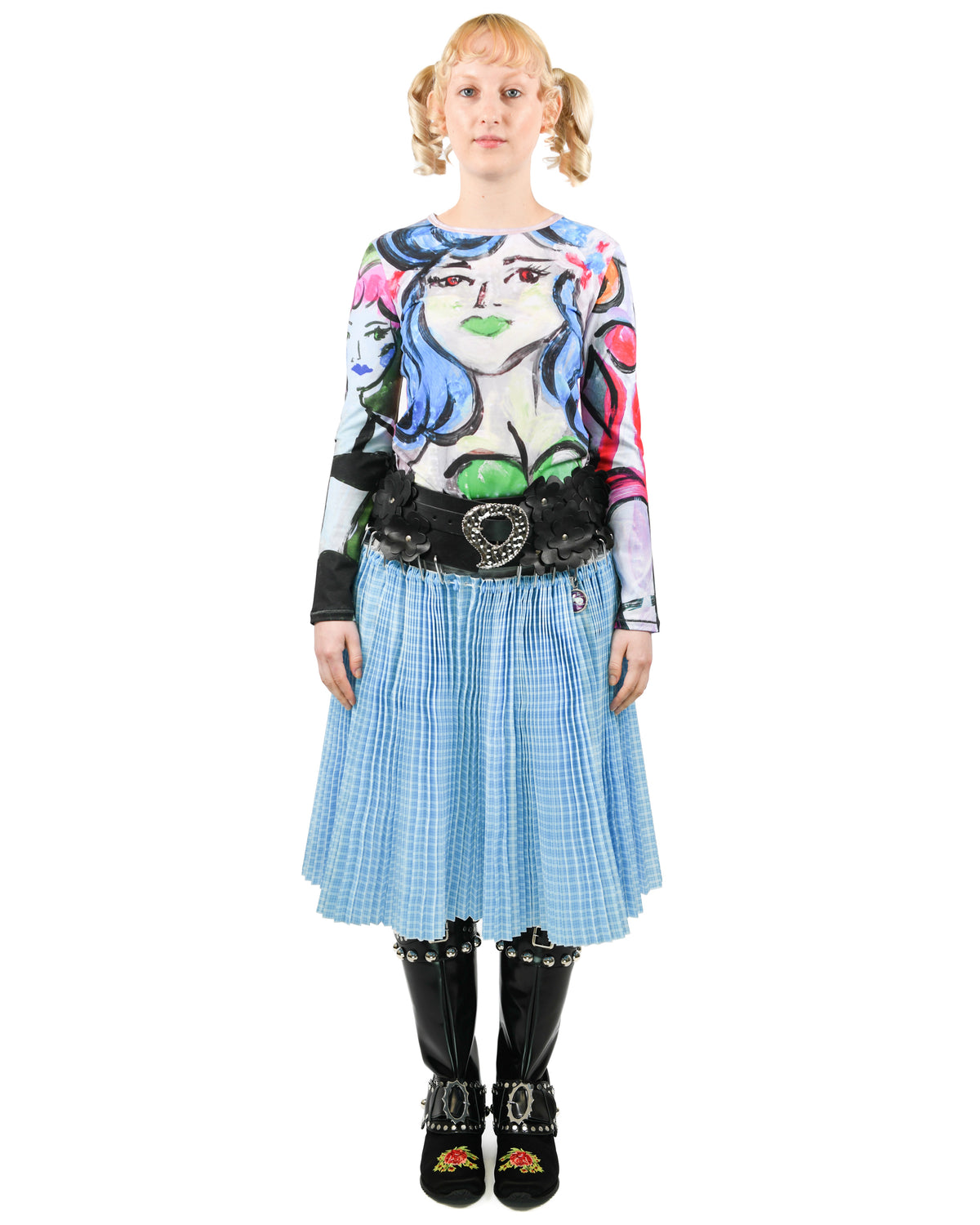 Disney X Chopova Lowena Fantasia Knee Carabiner Skirt