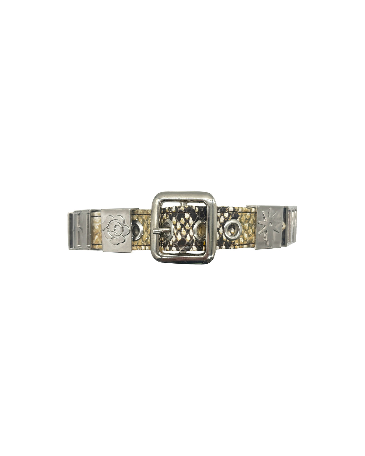 Jumble Letter Choker Necklace