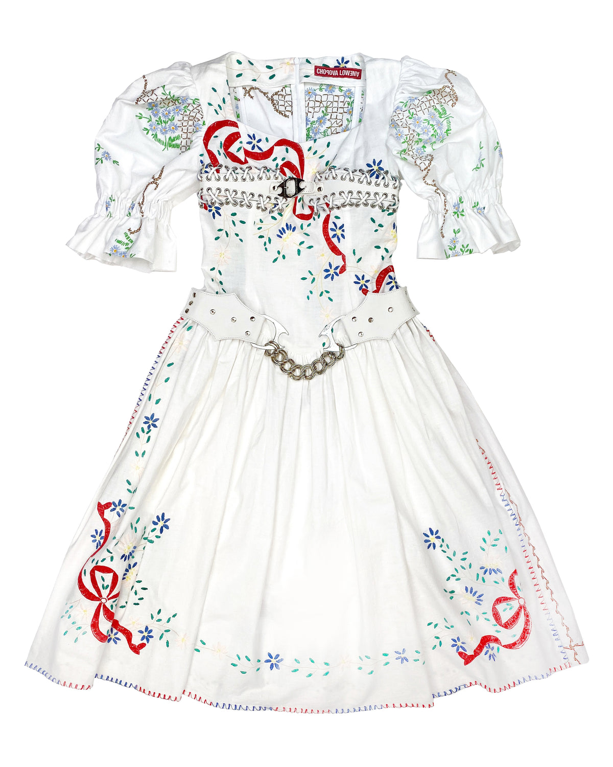 Loepool White Dress