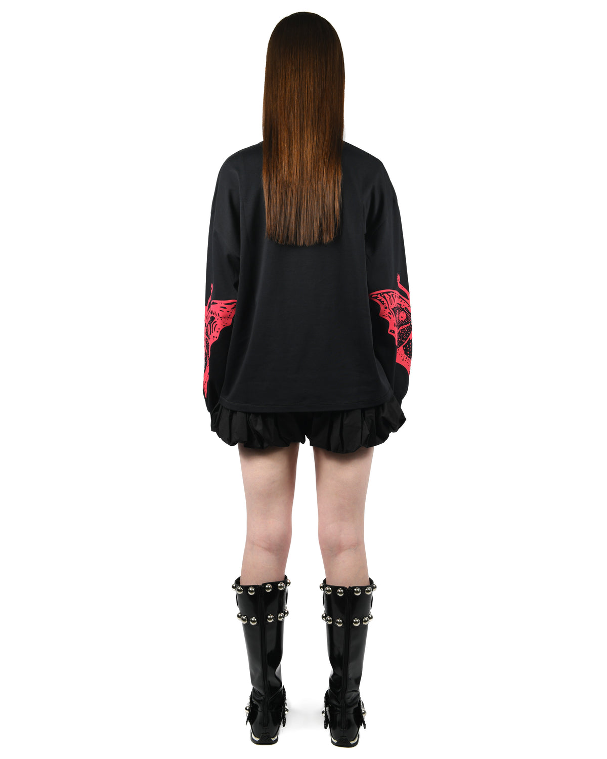 Dotty Oversized Jersey Top