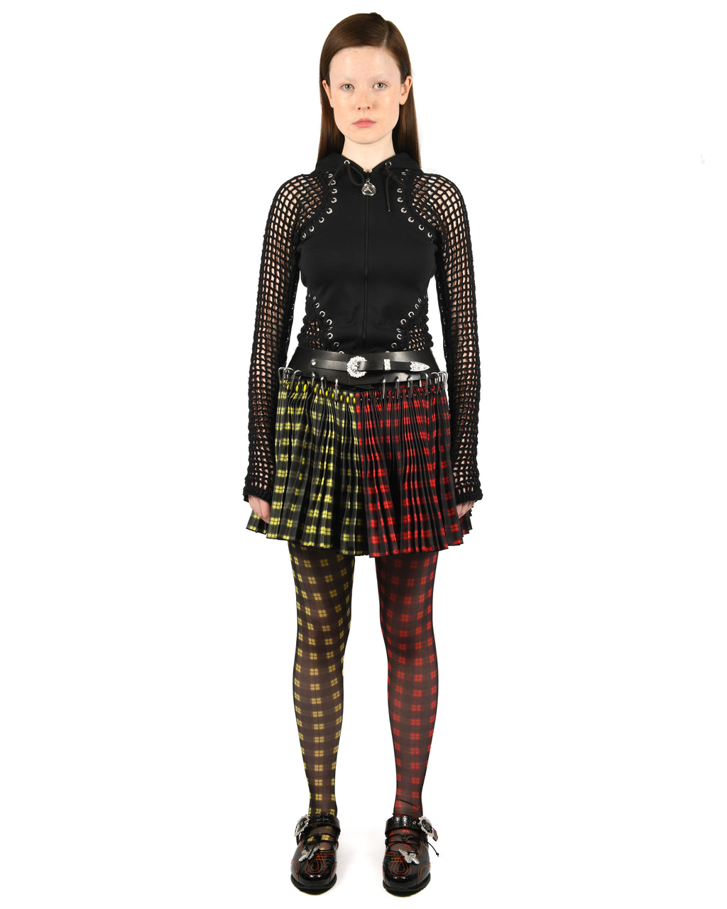 Exclusive Split Mini Carabiner Skirt