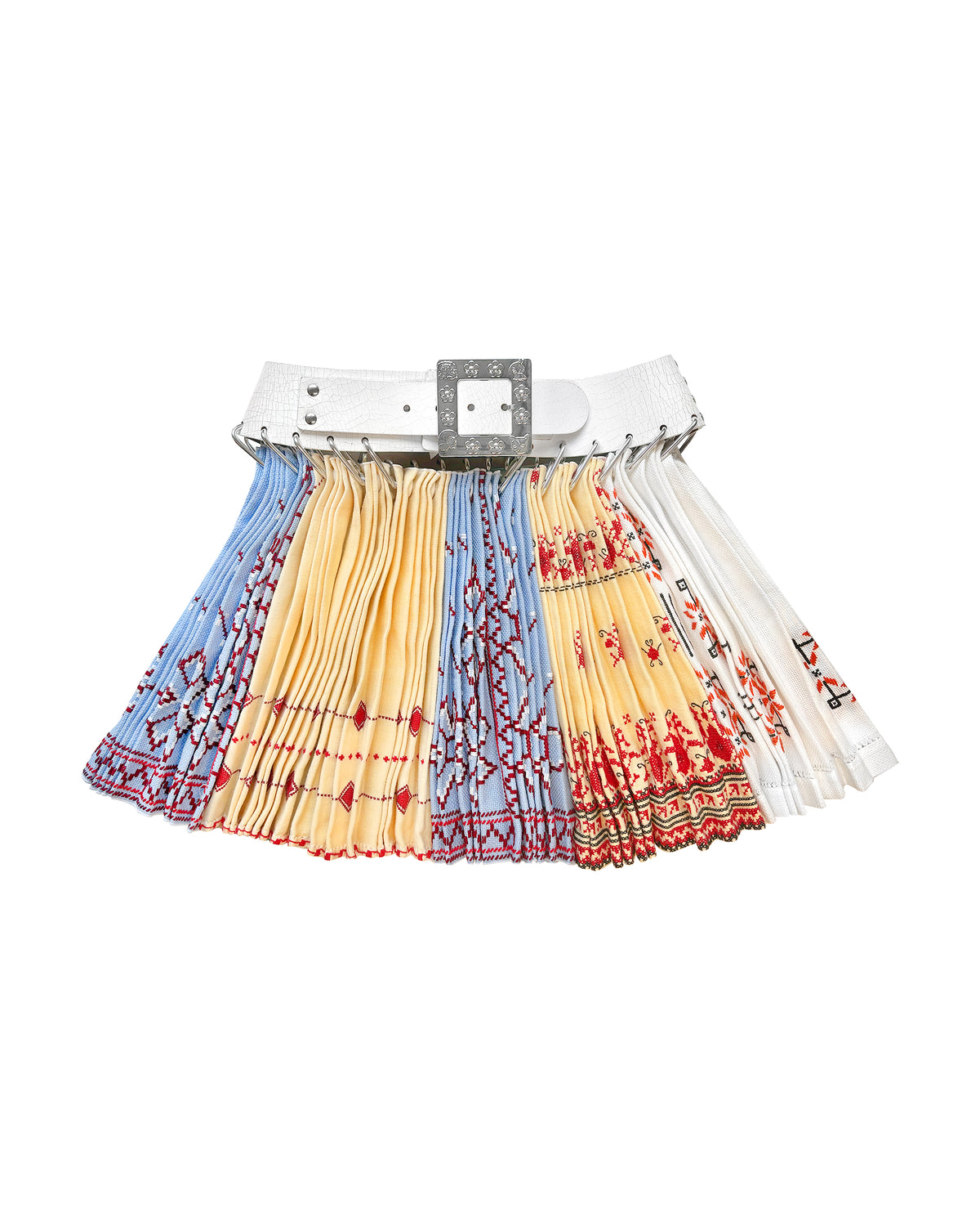 Exclusive Kare Folkloric Mini Carabiner Skirt