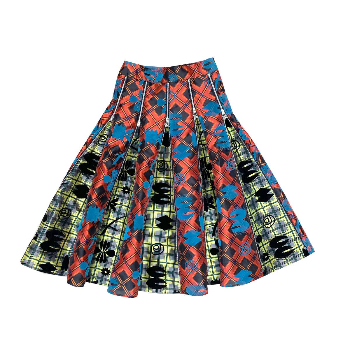 Daze Zip Skirt Midi